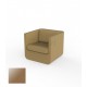  ULM Armchair Champagne Lacquered Vondom