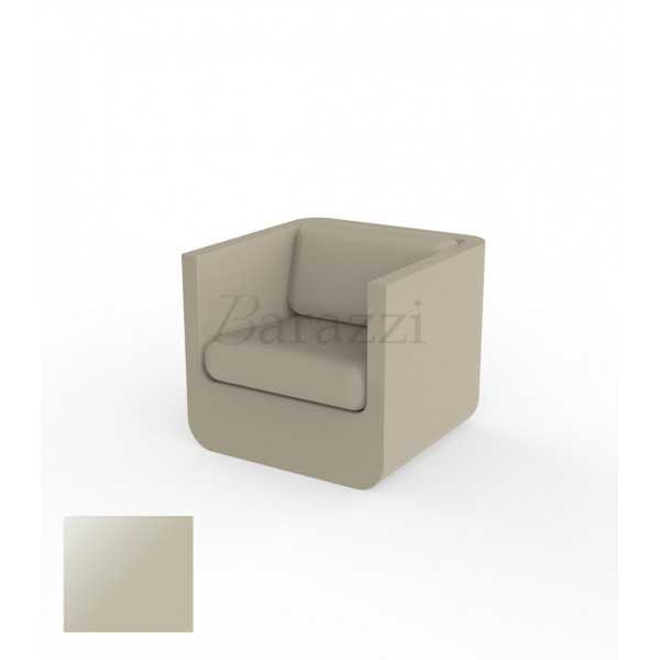 ULM Armchair Ecru Lacquered Vondom