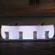 Module Droit Bar FIESTA 180 Lumineux Blanc Bar par Vondom pour Restaurant, Bar, Hotel, Night Clubs