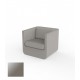 ULM Armchair Taupe Lacquered Vondom