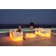 ULM Salon de Jardin RGB Lumineux Multicolore par Vondom