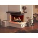 Focus 60 Gas Fire Log can be inserted in a useless Wood Fireplace. Log set optional