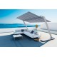 Grand Parasol Flexy Zen Autoportant avec Toile Inclinable