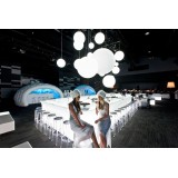 GLOBO 70 Ball Pendant Light with other GLOBO sizes for a Professional Event