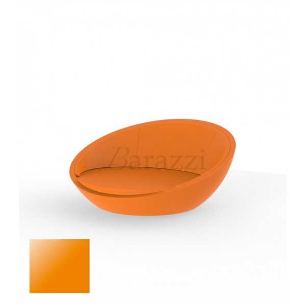  ULM Daybed Round Orange Polyethylene Lacquered Vondom