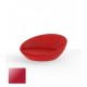 ULM Daybed Round Red Polyethylene Lacquered Vondom