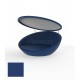 ULM Daybed Round with Parasol Navy Polyethylene Matt Vondom