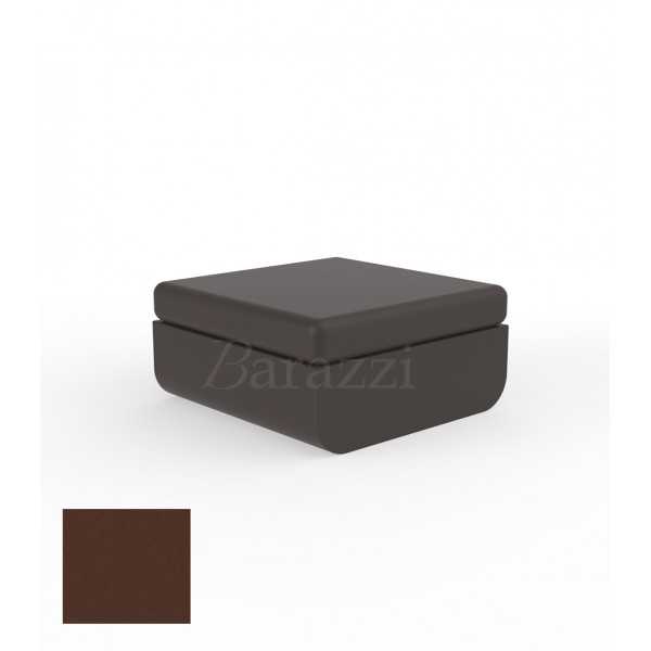 ULM Pouf Bronze Polyethylene Matt Vondom