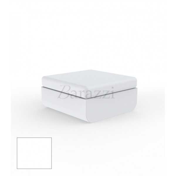 ULM Pouf White Lacquered Vondom