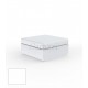 ULM Pouf White Lacquered Vondom