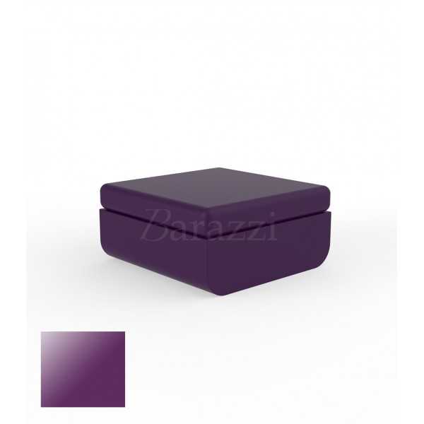  ULM Pouf Prune Laque Vondom 