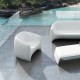 BLOW Armchair - Outdoor Garden and Terrace Lounge Chair with Matt Finish