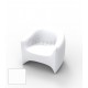 BLOW Fauteuil Blanc Mat Vondom