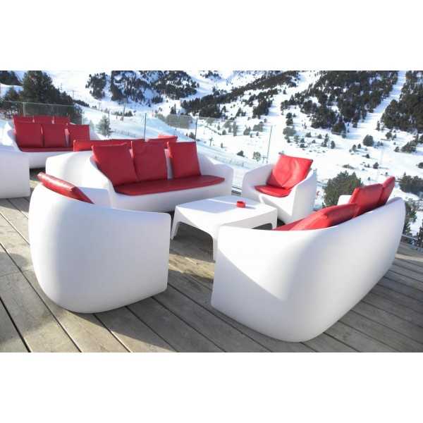 Design Outdoor Furniture Solid Blow Sofa Table by Vondom Andorra