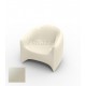 BLOW Ecru Armchair Lacquered Vondom