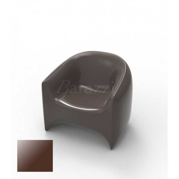 BLOW Fauteuil Marron Laque Vondom