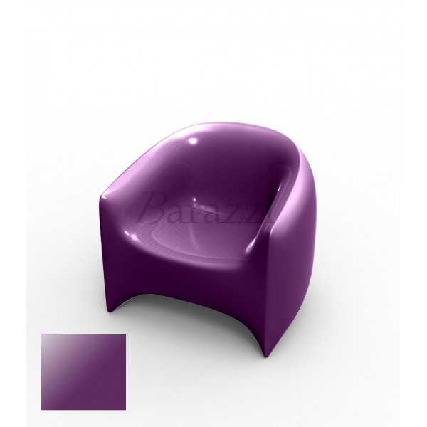  BLOW Plum Armchair Lacquered Vondom