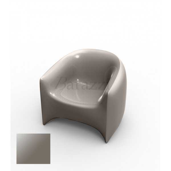 BLOW Taupe Armchair Lacquered Vondom