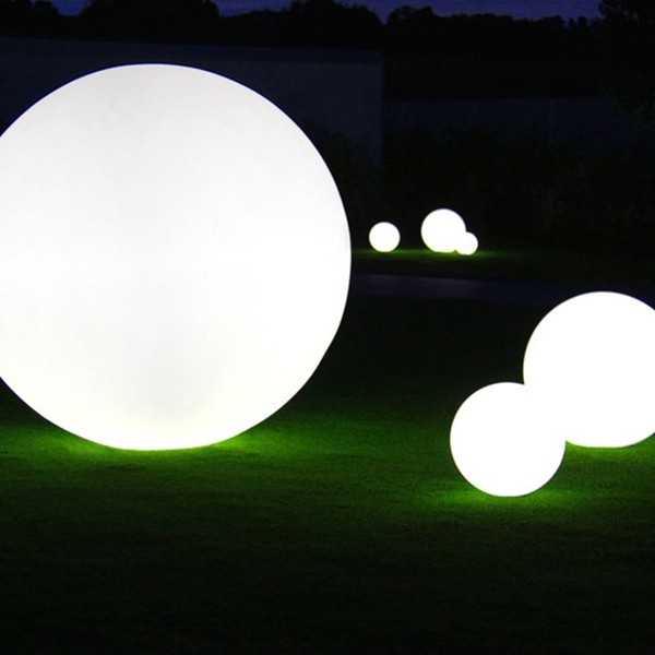 GLOBO 120 Sphere Lumineuse Extra Large Diametre 120 cm Finition Mate