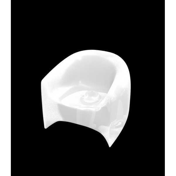 Illustration BLOW LED White Armchair by Vondom