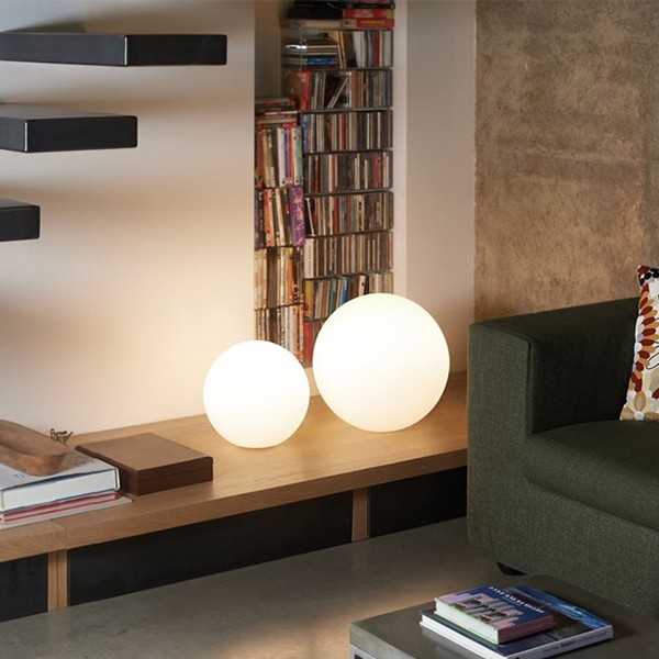 Lampe Boule Sans Fil Diamètre 50 cm Finition Mate GLOBO 50 WIRELESS