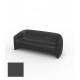 BLOW Sofa Anthracite Polyethylene Mat Vondom