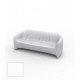 BLOW Sofa Blanc Polyethylene Mat Vondom