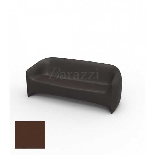  BLOW Sofa Marron Polyethylene Mat Vondom 