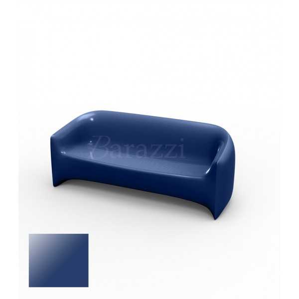 BLOW Sofa Navy Lacquered Polyethylene Vondom