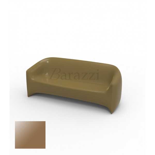 BLOW Sofa Champagne Lacquered Polyethylene Vondom