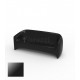 BLOW Sofa Noir Polyethylene Laque Vondom