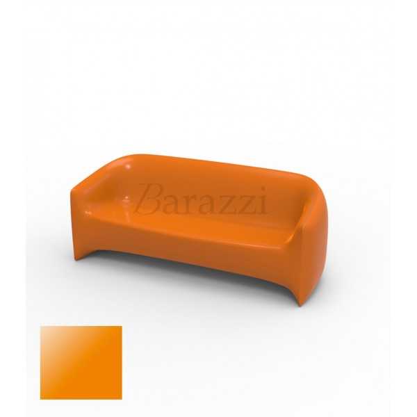 BLOW Sofa Orange Polyethylene Laque Vondom