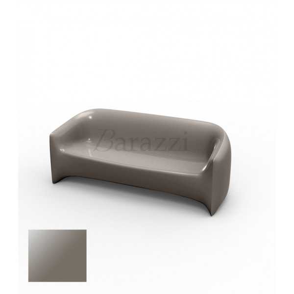 BLOW Sofa Taupe Polyethylene Laque Vondom