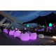 Garden Furniture with Multicolor Led Light Sofa, Armchair, Coffee Table Blow by Vondom