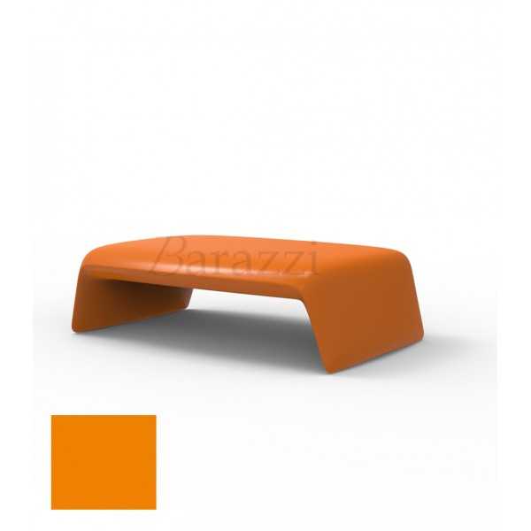 BLOW Table Basse Orange Polyethylene Mat Vondom