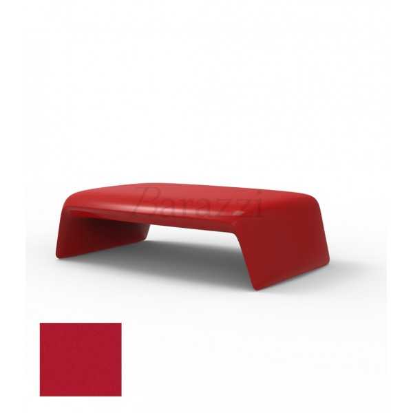 BLOW Table Basse Rouge Polyethylene Mat Vondom