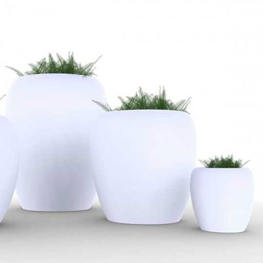 BLOW Pot 75 Giant Outdoor Polyethylene Planter with Lacquered Finish