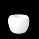BLOW Pot 75 LED White - Giant Design Outdoor Polyethylene Pot with White LED Light