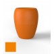 BLOW Pots 120 Orange Polyethylene Mat Vondom