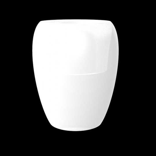 BLOW Pot 120 - Jardinière Géante Lumineuse Blanche en Polyéthylène