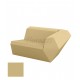 FAZ Sofa Beige Left Matt Polyethylene Vondom.