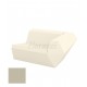  FAZ Sofa Left Ecru Matt Polyethylene Vondom