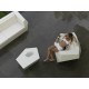  White Armchair Table and Sofa Faz Vondom