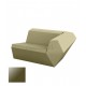  FAZ Sofa Gauche Kaki Polyethylene Laque Vondom