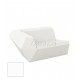 FAZ Sofa Ice Right Matt Polyethylene Vondom