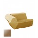  FAZ Sofa Right Champagne Lacquered Polyethylene Vondom