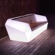 Right Module White Light Vondom Faz Sofa