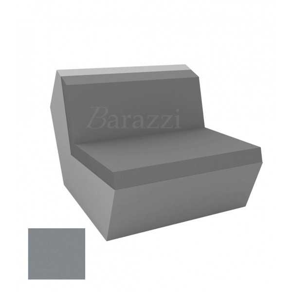 FAZ Sofa Central Acier Polyethylene Mat Vondom