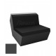 FAZ Sofa Anthracite Armless Matt Polyethylene Vondom