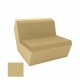  FAZ Sofa Beige Armless Matt Polyethylene Vondom